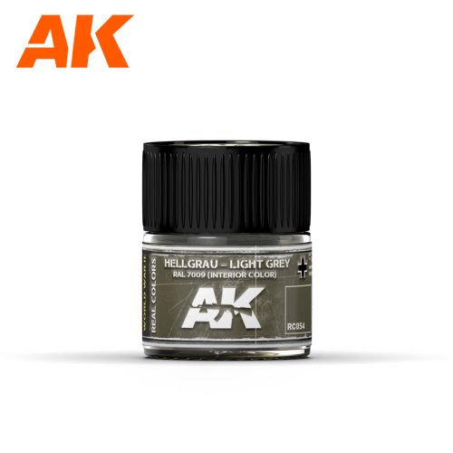 AK Interactive RC054 Hellgrau-Light Grey RAL7009 (interior color) 10 ml - Akril lakk bázisú makett festék