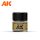 AK Interactive RC059 Dunkelgelb Nach Muster Dark Yellow 10 ml - Akril lakk bázisú makett festék