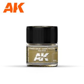   AK Interactive RC060 Dunkelgelb-Dark Yellow RAL 7028 10 ml - Akril lakk bázisú makett festék