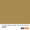 AK Interactive RC062 Dunkelgelb Dark Yellow (Variant) 10 ml - Akril lakk bázisú makett festék