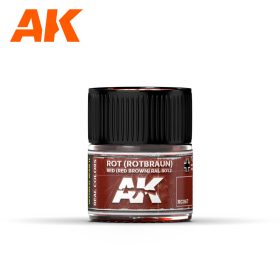   AK Interactive RC067 Rot (Rotbraun) Red Brown RAL 8012 10 ml - Akril lakk bázisú makett festék