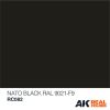 AK Interactive RC082 Nato Black RAL 9021 F-9 10 ml - Akril lakk bázisú makett festék