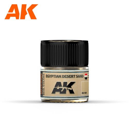 AK Interactive RC101 Egyptian Desert Sand 10 ml - Akril lakk bázisú makett festék