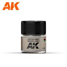   AK Interactive RC103 Libyan Army Desert Grey 10 ml - Akril lakk bázisú makett festék