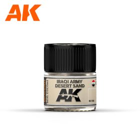  AK Interactive RC104 Iraqi Army Desert Sand 10 ml - Akril lakk bázisú makett festék