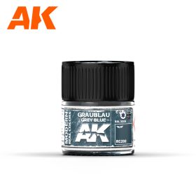   AK Interactive RC208 Graublau-Grey Blue RAL 5008, 10 ml - Akril lakk bázisú makett festék
