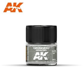   AK Interactive RC211 Grüngrau-Green Grey RAL 7009 (MODERN) 10 ml - Akril lakk bázisú makett festék