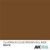 AK Interactive RC218 Olive Braun-Olive Brown RAL 8008 10 ml - Akril lakk bázisú makett festék