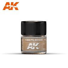 AK Interactive RC223 Tan FS 20400 10 ml - Akril lakk bázisú makett festék