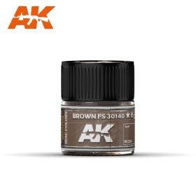   AK Interactive RC224 Brown FS 30140 10 ml - Akril lakk bázisú makett festék