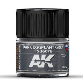   AK Interactive RC242 Dark Eggplant Grey FS 36076 10 ml - Akril lakk bázisú makett festék