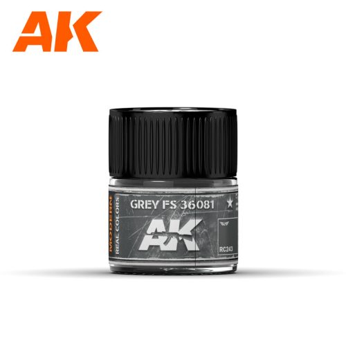 AK Interactive RC243 Grey FS 36081 10 ml - Akril lakk bázisú makett festék