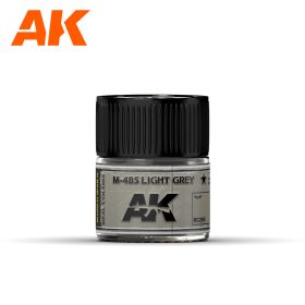   AK Interactive RC255 M-485 Light Grey 10 ml - Akril lakk bázisú makett festék