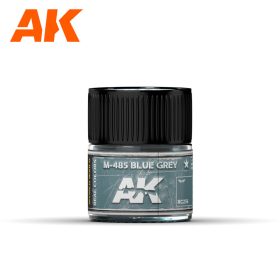   AK Interactive RC256 M-485 Blue Grey 10 ml - Akril lakk bázisú makett festék