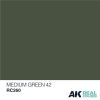 AK Interactive RC260 Medium Green 42 10 ml - Akril lakk bázisú makett festék