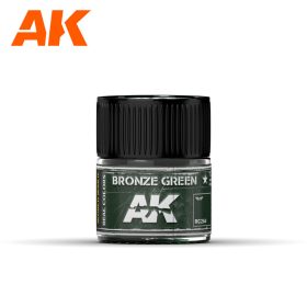   AK Interactive RC264 Bronze Green 10 ml - Akril lakk bázisú makett festék