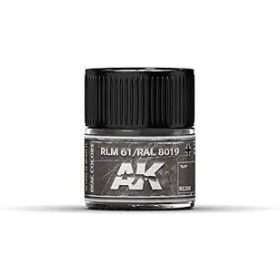   AK Interactive RC268 RLM 61 / RAL 8019 10 ml - Akril lakk bázisú makett festék