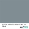 AK Interactive RC289 RAF Medium Sea Grey BS381C/637 10 ml - Akril lakk bázisú makett festék