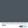 AK Interactive RC295 RAF Extra Dark Sea Grey BS381C/640 10 ml - Akril lakk bázisú makett festék