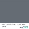 AK Interactive RC296 RAF Dark Sea Grey BS381C/638 10 ml - Akril lakk bázisú makett festék