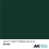 AK Interactive RC304 IJN D1 Deep Green Black 10 ml - Akril lakk bázisú makett festék