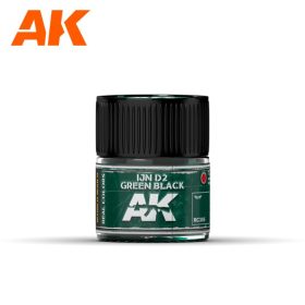   AK Interactive RC305 IJN D2 Green Black 10 ml - Akril lakk bázisú makett festék