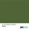 AK Interactive RC312 A-19F Grass Green 10 ml - Akril lakk bázisú makett festék