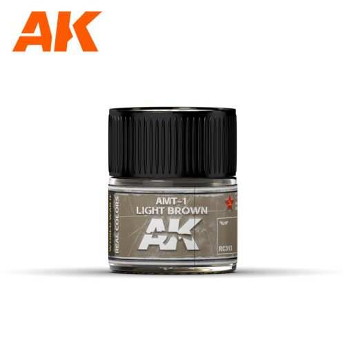 AK Interactive RC313 AMT-1 Light Brown 10 ml - Akril lakk bázisú makett festék