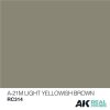 AK Interactive RC314 A-21M Light Yellowish Brown 10 ml - Akril lakk bázisú makett festék