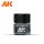 AK Interactive RC318 AMT-12 Dark Grey 10 ml - Akril lakk bázisú makett festék