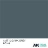 AK Interactive RC318 AMT-12 Dark Grey 10 ml - Akril lakk bázisú makett festék