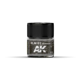   AK Interactive RC323 RLM 81 Version 1 10 ml - Akril lakk bázisú makett festék