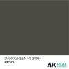 AK Interactive RC342 Dark Green  FS 34064 10 ml - Akril lakk bázisú makett festék