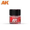 AK Interactive RC503 Clear Red 10 ml - Akril lakk bázisú áttetsző makett festék