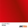 AK Interactive RC503 Clear Red 10 ml - Akril lakk bázisú áttetsző makett festék