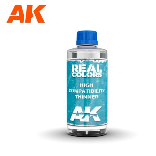 AK Interactive RC701 High Compatibility Thinner 200 ml - Akril lakk bázisú hígító