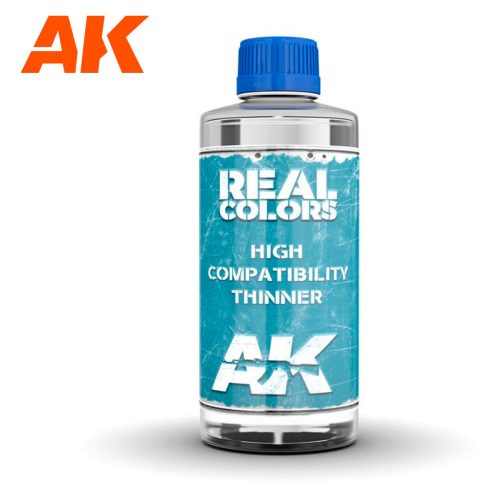 AK Interactive RC702 High Compatibility Thinner 400 ml - Akril lakk bázisú hígító