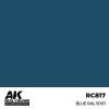 AK Interactive RC817 Blue RAL 5001 17 ml - Akril lakk bázisú makett festék