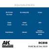 AK Interactive RC818 Pure Blue RAL 5005 17 ml - Akril lakk bázisú makett festék