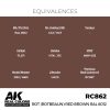 AK Interactive RC862 Rot (Rotbraun)-Red (Red Brown) RAL 8012 17 ml - Akril lakk bázisú makett festék