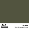 AK Interactive RC875 S.C.C. No.15 Olive Drab 17 ml - Akril lakk bázisú makett festék