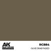 AK Interactive RC884 Olive Drab Faded 17 ml - Akril lakk bázisú makett festék