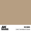 AK Interactive RC885 CARC Tan 686A FS 33446 17 ml - Akril lakk bázisú makett festék