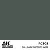 AK Interactive RC902 Dull Dark Green FS 34092 17 ml - Akril lakk bázisú makett festék