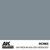 AK Interactive RC963 RAF Medium Sea Grey BS381C/637 17 ml - Akril lakk bázisú makett festék