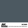 AK Interactive RC969 RAF Extra Dark Sea Grey BS381C/64017 ml - Akril lakk bázisú makett festék