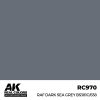 AK Interactive RC970 RAF Dark Sea Grey BS381C/638 17 ml - Akril lakk bázisú makett festék