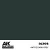 AK Interactive RC978 AMT-12 Dark Grey 17 ml - Akril lakk bázisú makett festék