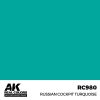 AK Interactive RC980 Russian Cockpit Turquoise 17 ml - Akril lakk bázisú makett festék