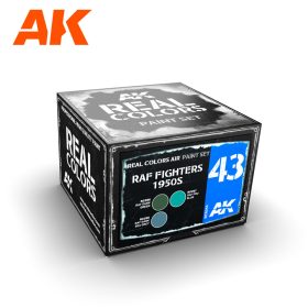   AK Interactive RCS043 RAF FIGHTERS 1950s SET - Akril lakk bázisú makett festék készlet